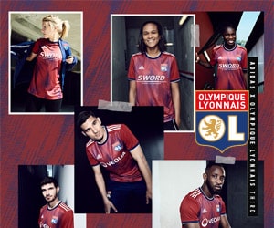 Bon plan Le nouveau maillot OL Third 2019/2020 est disponible + 10€ remise immédiate sur les packs tenue