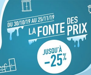Bon plan La fonte des prix : jusqu'à -25% sur une sélection d’articles