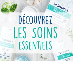 Code promo -10% dès 1 produit de la gamme les Soins Essentiels de Natessance acheté