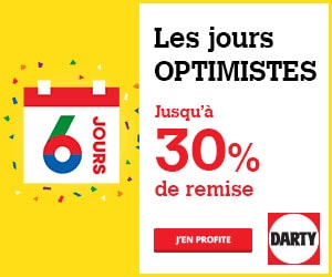 Bon plan Les jours optimistes : jusqu'à -30% sur une sélection d’articles