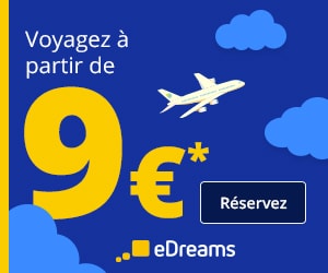 Code promo 10 € de réduction sur un VOL en France et en Europe (minimum d'achat 250€)