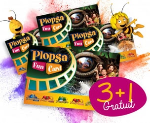 Code promo À l’achat de 3 FunCards en ligne, vous recevez 1 FunCard (valeur de 99,99€) GRATUIT