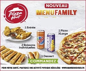Bon plan Menu Family à 26.50 €