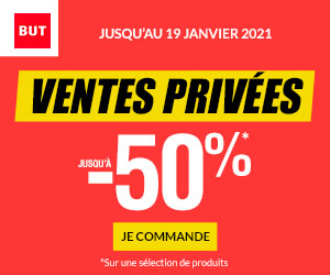 Bon plan Vente privée BUT : profitez de remises jusqu’à -50% sur une sélection d'articles