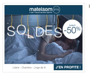 Bon plan Soldes d'hiver : jusqu'à -50%