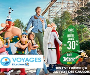 Bon plan Parc Asterix + Hôtel à 30% de réduction