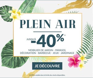 Bon plan Spécial Jardin - Plein Air : jusqu'à -40%