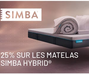 Bon plan 25% de remise sur le Matelas Simba Hybrid® et Hybrid® Pro