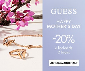 Bon plan Fête des mères : 20% de réduction à l'achat d'au moins 2 articles