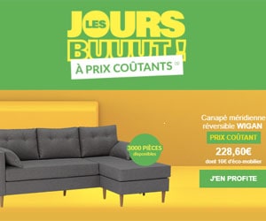 Bon plan Les jours BUUUT : jusqu'à -30% sur une sélection de produits