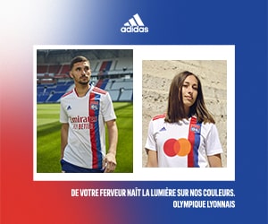 Bon plan MAILLOTS OL domicile et extérieur pour la saison 21/22