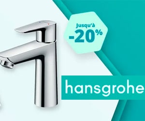 Bon plan Hansgrohe : jusqu'à -20%€ sur une sélection de produits Hansgrohe