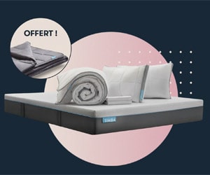 Bon plan Une couverture lestée offerte (d’une valeur de 199€) pour tout achat d’une offre complète