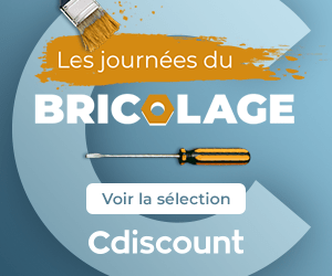Code promo Les Journées du Bricolage : jusqu’à 40€ de remise immédiate pour une durée de dix jours
