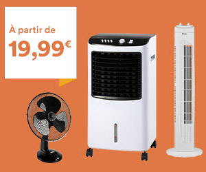 Bon plan Climatiseurs & Ventilateurs à partir de 19,99€