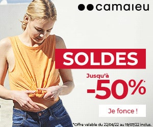 Bon plan Soldes d'été : jusqu'à  -50% sur une sélection de produits
