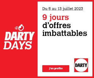 Bon plan Darty Days Jusqu'à -30% sur une sélection d'articles
