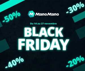 Black Friday : Jusqu'à -50% sur une sélection de produits - outils de bricolage, énergie/chauffage, jardin et plus encore