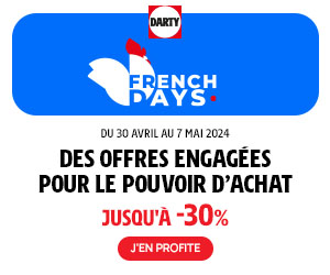 Bon plan French Days : jusqu’à 30% de remise sur une sélection de produits