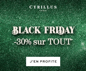Bon plan Black Friday: jusqu'à -30% sur tout