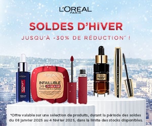 Soldes hiver 2024, jusqu'à 40% de remises sur une sélection de produits