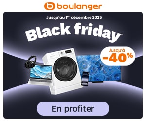 Bon plan Black Friday : jusqu'à - 40% sur une sélection petit et gros électroménager, HI-FI, téléphone, gaming