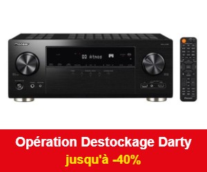 Deal Destockage Darty : jusqu'à -40% sur une sélection hi-fi, home cinéma et aspirateurs