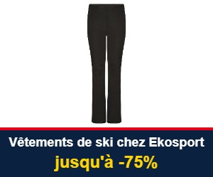 Deal Vêtements de ski en promo chez Ekosport : jusqu'à -75% sur les vestes, pantalons et polaires