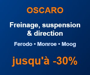 Deal Oscaro : jusqu'à -30% sur le freinage Ferodo, les amortisseurs Monroe et les pièces de direction Moog