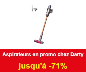 Aspirateurs en promo chez Darty : jusqu'à -71% sur Dyson, Roborock, Dreame et iRobot