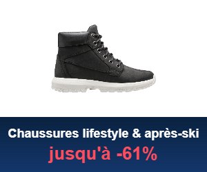 Chaussures lifestyle et après-ski en promo chez Ekosport : jusqu'à -61% + 10% avec un code promo