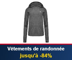 Vêtements de randonnée en promo chez Ekosport : jusqu'à -84% + 20% supplémentaires avec un code promo