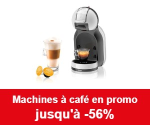 Machines à café en promo chez Darty : jusqu'à -56% sur Nespresso, Dolce Gusto et De'Longhi